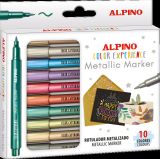 popisovače Alpino metallic 10ks 001086 popisovače Alpino metallic 10ks 001086