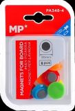 magnet v plastu kulatý 20mm 8ks PA348-4 blistr