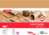 papír A4 kraftový 20l 300gr PN308 papír A4 kraftový 20l 300gr PN308