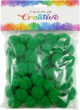 pom poms 20mm zelený 50ks pom poms 20mm zelený 50ks