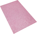 pěnová guma A4 glitr růžová pastel EG-001