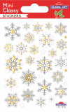 samolepky GG vánoční MC 112016 Snowflakes