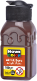 barva akrylová 100g hnědá NC-2016