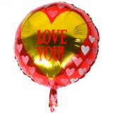 Boland Foliový balónek srdce 45 cm Love you