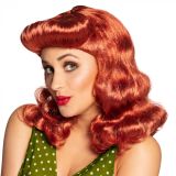 Boland Paruka dámská měděná Pin-up