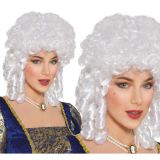 Fiestas Guirca Bílá dámská paruka Marie Antoinette