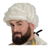 Fiestas Guirca Bílá pánská paruka dobová
