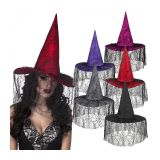Boland Čarodějnický klobouk luxusní : Varianta - Červená