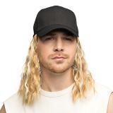 Boland Černá kšiltovka s blond vlasy Boland Černá kšiltovka s blond vlasy