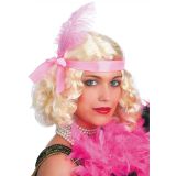 Carnival Toys Charlestonová paruka s čelenkou a peřím blond