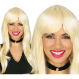Fiestas Guirca Dámská blond dlouhá paruka 80´léta