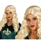 Fiestas Guirca Dámská blond paruka královna Fiestas Guirca Dámská blond paruka královna