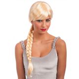 Carnival Toys Dámská blond paruka s copem