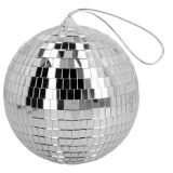 Boland Disco koule stříbrná 15 cm