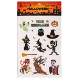 Carnival Toys Halloweenské veselé tetování - halloween party a dekorace