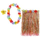 Fiestas Guirca Havajská souprava se sukní multikolor