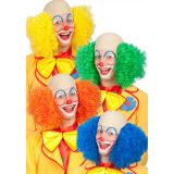 Carnival Toys Klaunská pleš s vlasy : Varianta - fialová
