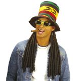 Widmann Klobouk Rasta s černými dredy