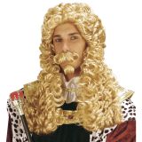 Widmann Královská paruka s vousy blond
