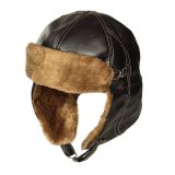 Boland Kukla letecká retro hnědá s kožešinkou Boland Kukla letecká retro hnědá s kožešinkou