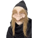 Smiffys Latexová maska trpaslík hnědý