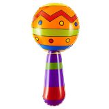 Widmann Maracas nafukovací barevné 20 cm