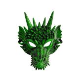 Carnival Toys Maska draka zelená