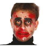 Fiestas Guirca Maska Průhledný muž s krví PVC