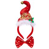 Widmann Mini Santa čepička s motýlkem a rolničkou