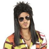 Widmann Pánská paruka rocker černá Widmann Pánská paruka rocker černá