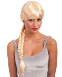 Carnival Toys Dámská blond paruka s copem