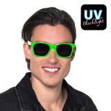 Boland Párty brýle Pop neonově zelené UV