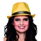 Boland Párty klobouk žlutý se stužkou