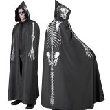 Widmann Plášť s potiskem skeleton s kapucí Widmann Plášť s potiskem skeleton s kapucí