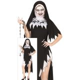 Fiestas Guirca Halloween kostým Prokletá jeptiška, 38 - 40 (M), dospělá Fiestas Guirca Halloween kostým Prokletá jeptiška, 38 - 40 (M), dospělá