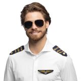 Boland Sada Pilot (párty brýle, odznak a nárameníky)