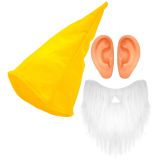 Widmann Sada žlutý trpaslík (klobouk, vousy, uši) Widmann Sada žlutý trpaslík (klobouk, vousy, uši)