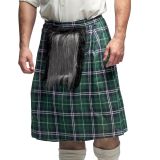 Boland Skotstký kilt zelený s kožešinkou Boland Skotstký kilt zelený s kožešinkou