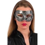 Carnival Toys Škraboška steampunková stříbrná