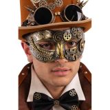 Carnival Toys Škraboška steampunková zlatá