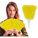 Fiestas Guirca Vějíř péřový žlutý Fiestas Guirca Vějíř péřový žlutý