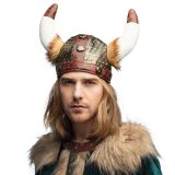 Boland Vikingská přilba pro dospělé s kožešinou