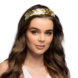 Boland Zlatá kovová vavřínová čelenka Boland Zlatá kovová vavřínová čelenka