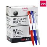 Kuličkové pero 6526/5626 Deli modré 0.7mm balení 60 ks