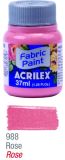 Barva na textil 37ml 988 Rose