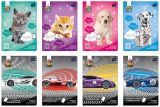 Školní sešit A5 32l linkovaný mix