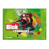 Blok Premium s barevnými papíry A4 - 30 listů