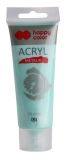 Akrylová barva 75ml, Metalická perleťová Máta, Happy Color 051