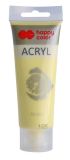 Akrylová barva 75ml, Pastelová Žlutá, Happy Color 105