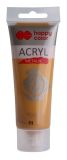 Akrylová barva 75ml, Metalická Zlatá, Happy Color 11